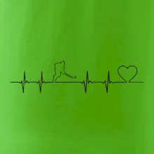 Hokejový hráč EKG