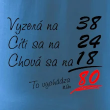 Vyzerá, cíti sa, chová sa - 80 rokov