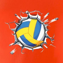 Volejbal lopta v triku