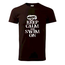 Keep calm and swim on