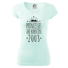 Princesses are born in 2003