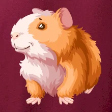 Morča - kreslené, bielo oranžové