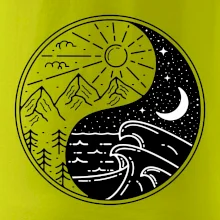 Yin & Yang hory a moře