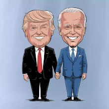Trump a Biden - veľký kamaráti