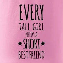 Every tall girl needs a short best friend