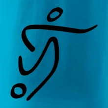 Fotbalista silueta Fotbalista silueta