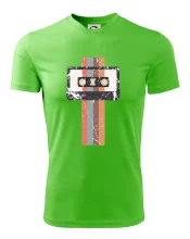 Retro kazeta - pruhy