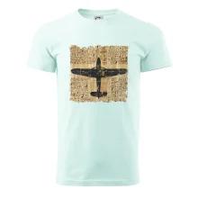 Egyptské hieroglyfy lietadlo