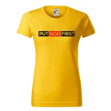 Put God first obdĺžnik