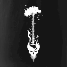 Gitara strom a lebka Gitara strom a lebka