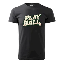 Play ball retro sportovní nápis