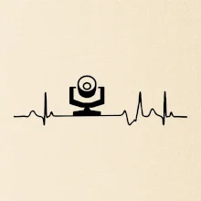 Ekg osvetľovač - robo hlava