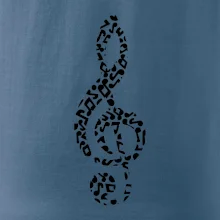 Husľový kľúč z nôt