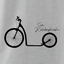 Som kolobežkárka veľké a malé koleso