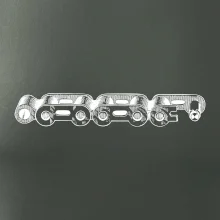 Cyklistická reťaz nákres