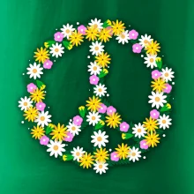 Peace symbol margaréty