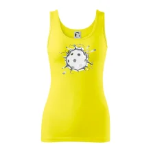 Florbal lopta v triku Florbal lopta v triku