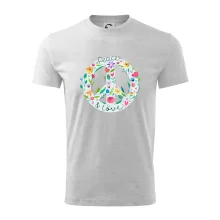 Peace and love symbol