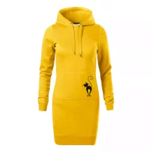 Zamilovaná mačka zozadu Zamilovaná mačka zozadu