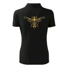 Steampunk včela s dierou v krídle Steampunk včela s dierou v krídle