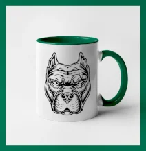 Americký stafordšírsky teriér hlava