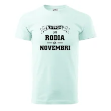 Legendy sa rodia v novembri