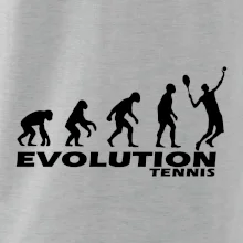 Evolúcia tenis chlapec