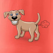 Prdiace pes kreslený (Hana-creative)