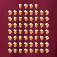 Narodeniny - 60x pivo