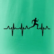 EKG bežec - muž EKG bežec - muž