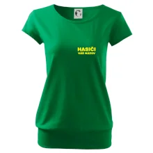 Hasiči - žltý nápis - váš názov zboru