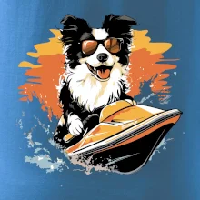 Border Kólia na vodnom skútri