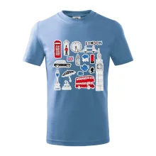 Velká Británie - kreslené ikonky