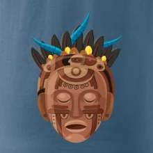 Mayová maska hnedá