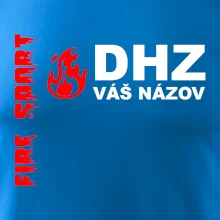DHZ (oheň, firesport, názov sboru - vlastný nápis)