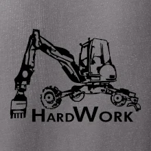 Hard Work kráčajúce rýpadlo