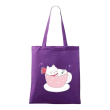 Vianočná mačka v hrnčeku