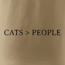 Cats > people Cats > people