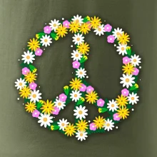 Peace symbol margaréty