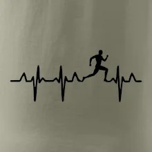 EKG bežec - muž