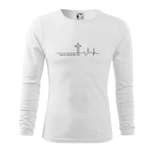 Jesus Saved My Life kríž ekg Jesus Saved My Life kríž ekg