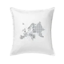 Mapa Európy - srdce v Ukrajine