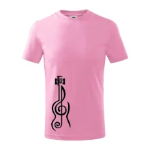 Husľový kľúč gitara