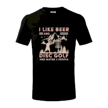 I like beer and disc golf