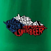 Mapy - názvy miest - Česko