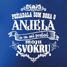 Požiadala som Boha o anjela a on mi poslal moju svokru