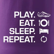 Play Eat Sleep Repeat fotbal
