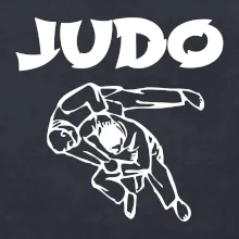 Judo nápis + postavy Judo nápis + postavy