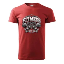 Fitness činka a závažia eat sleep repeat