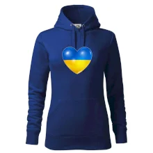 Ukrajina srdce vlajka